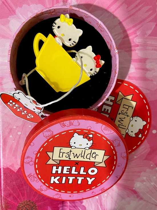 Erstwilder Jewelry - Kitty HELLO & MiMmY collaboration ErStWiLdEr brooch new